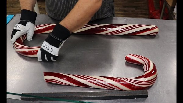 Creating a Rhinoceros-Sized Candy Cane!