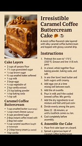 88K views · 487 reactions | Irresistible Caramel Coffee Buttercream...