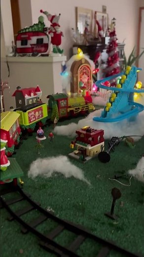Grinch train set from Walmart ￼