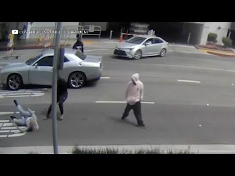Video: Woman chased down, run down and robbed in broad daylight in SoCal, LA sees spike in robberies