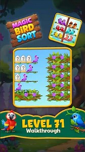 Magic Bird Sort | Level 71