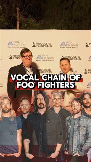 Vocal chain of @f‪@foofighters‬Darrell Thorp – 10x Grammy Award Winning Engineer