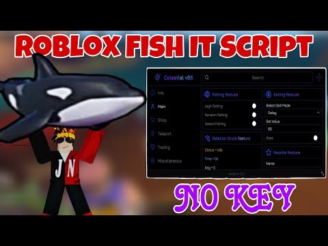 FISH IT Script Pastebin *NO KEY* - Auto Fish, Instant Fishing, 2X Speed Fishing, Auto Element Rod 🐋