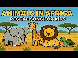 Animal Song for Kids | Africa Wild Animals by The Zooseum