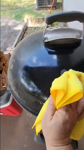Cleaning My Weber Kettle Grill | Properly Seasoned #properlyseasoned