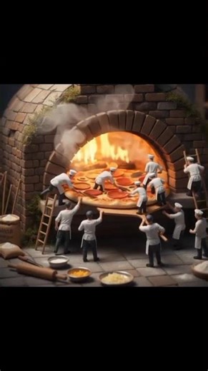 Miniature Pizza 🍕 Making 🧑‍🍳🌿