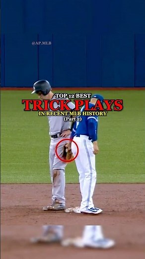 Top 12 Best Trick Plays in MLB History | Part 2