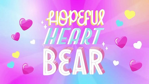 Hopeful Heart Bear is forever looking on the bright side and believes that everything will always work out at the end of the day! 💖 You can find her exclusively at Target! 🛍: bit.ly/3FqW7Np | Care Bears