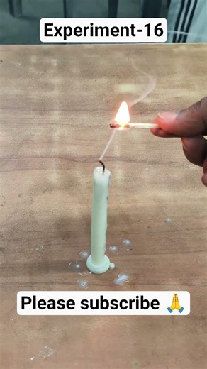 experiment-16 || Candle experiment || #experiment #scienceexperiment #physics