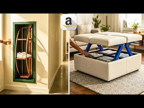 48 Cool Space Saving Furniture & Organizers On Amazon