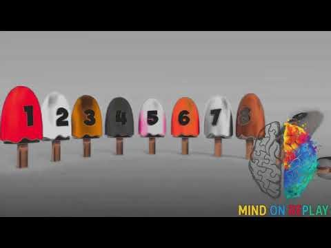 New Learn Numbers with Number Ice Cream Popsicles Effects And Reversed (2025) *Not Synced*