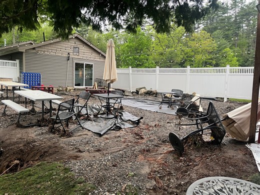 Lake George family begins cleanup after dam break floods their businesses
