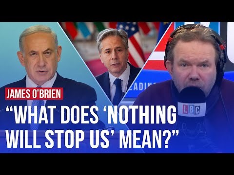 James O'Brien pushes caller to explain Netanyahu's words | LBC