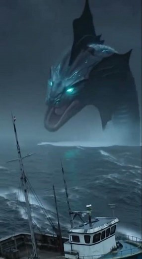 Realistic Gyarados Emerges from the Depths — Ocean Encounter in 4K #animation #pokemon