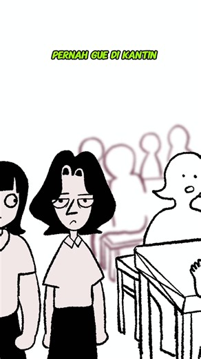 Tapi heran juga kenapa kalo digosipin tu pasti denger, KALO GURU NGOMONG KAGA. #animation #animasilucu