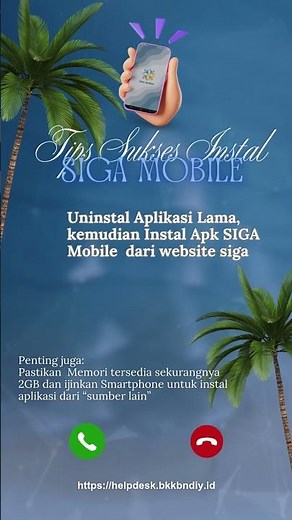 Tips Sukses Instal Aplikasi SIGA MOBILE dari Website Siga