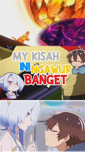 my kisah paling ngawur | megami "isekai tensei nani ni naritai desu ka" | #animeshorts