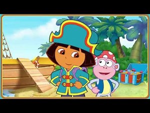 Dora the Explorer Dora Game video Dora's Pirate Boat Treasure Hunt
