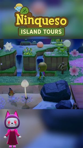A Look around the Isle of Esme | ACNH | Ninqueso Island Tours #animalcrossing #dreamislandtour