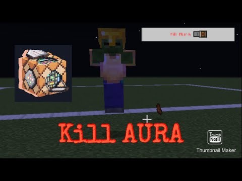 How to get Kill Aura in mcpe/pc with commands