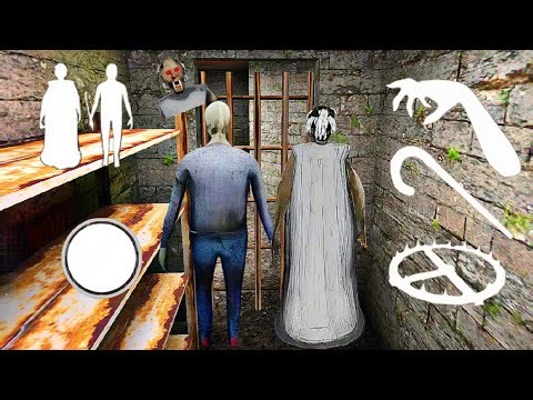 Playing As Granny And grandpa Again in Granny chapter 3 | Granny 3 mod menu part 21