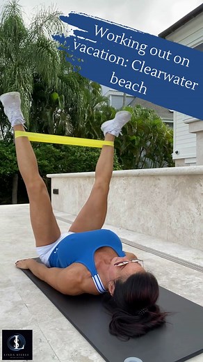 48K views · 931 reactions | Abductor exercise with resistance bands/ flutter kicks for hip flexors and core. | Linda Steele | Facebook