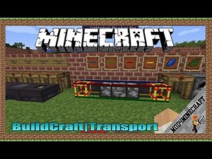BuildCraft|Transport Mod 1.12.2/1.11.2/1.7.10 & Tutorial Downloading And Installing For Minecraft