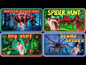 We’re Going on a Spider Hunt Compilation | Bear Hunt | Nursery Rhymes | Videos for Children