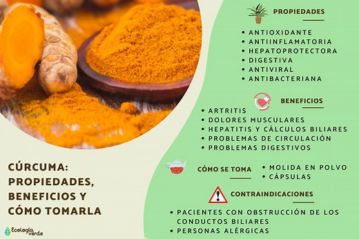Cúrcuma: propiedades, beneficios y cómo tomarla - Guía completa