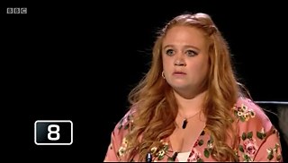 Amanda Henderson's epic 'Sharon'mistake on Celebrity Mastermind (BBC)