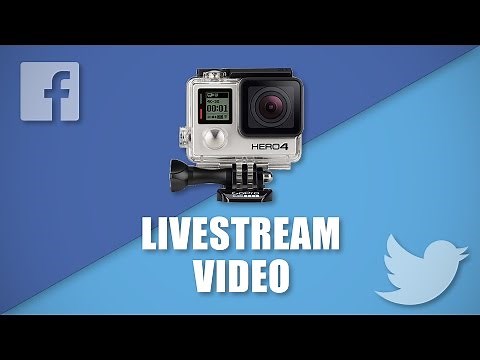 How to Livestream on Facebook and Twitter using GoPro