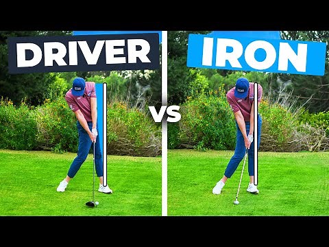 DRIVER SWING VS IRON SWING - The Difference EXPLAINED