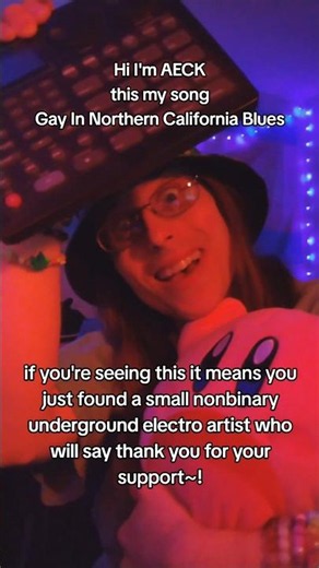 Ever heard trans enby acid electro blues music? 💙🌈🎧 #AECK #detachment #electronicmusic