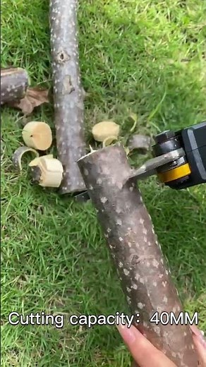 Professional Cordless Electric Pruning Shears,40MM Battery Powered Garden Tree Trimmer