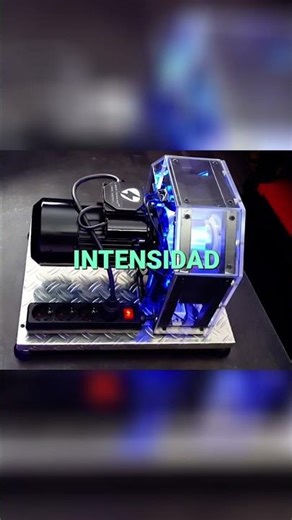 Prueba de Motor: ¡Intensidad Luminosa y Amoladora Angular! #shorts