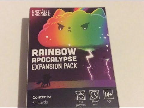 Unstable Unicorns - Rainbow Apocalypse Expansion