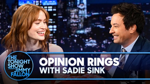 Opinion Rings w/ Sadie Sink! 🧅 | The Tonight Show Starring Jimmy Fallon