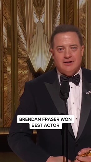 Brendan Fraser Wins Best Actor for 'The Whale' at Oscars 2023
