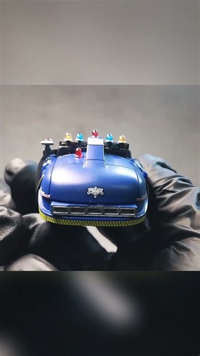 The Threezero 3.7-inch Deckard's Police Spinner from Blade Runner 2049