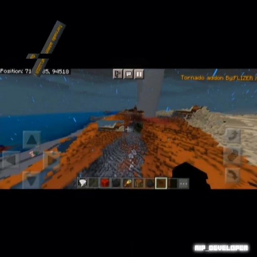 Best Tornado Mods For Minecraft Bedrock? #minecraft #tornado #twister #minecraftmods