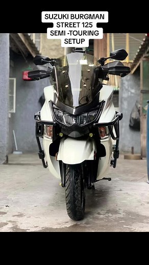 Suzuki Burgman Street 125 Semi-Touring Setup