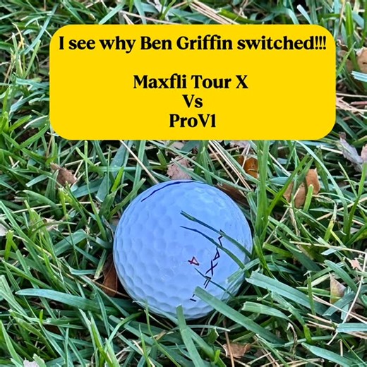 Did a head-to-head test: Maxfli Tour X vs. ProV1… and yeah, I’m making the switch. More consistency. Better feel. Straighter flight, and it’s cheaper. Maxfli won this one for me. 👀🔥 #MaxfliTourX #GolfBallTest #SwitchingItUp #GolfLife #BetterBallBetterGame | Josh Copeland