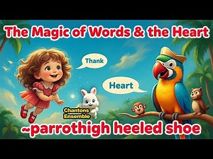 Chaussures Magiques Rouges & Perroquet Polyglotte – Chansons éducatives sur la gentillesse 🎵