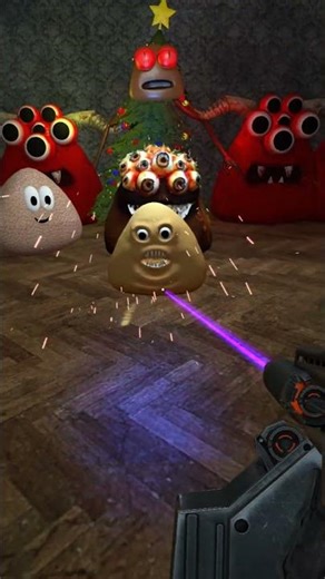 Pou Family Took Over My House! #shorts