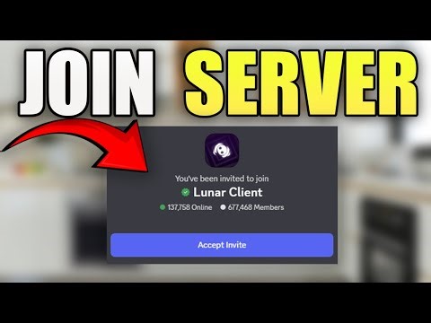 How to Join Lunar Client Discord Server on Mobile! - (FAST)