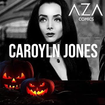 Who Was The Original Morticia Addams | Carolyn Jones | Aza Comics Herstory | Biography