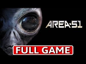 Area 51 - FULL GAME Walkthrough Longplay