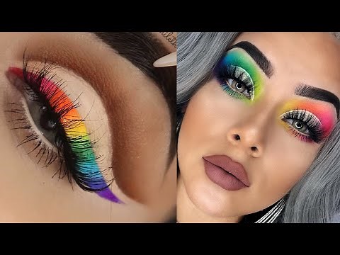LGBT FLAG INSPIRED MAKEUP 🏳️‍🌈 PRIDE MAKEUP