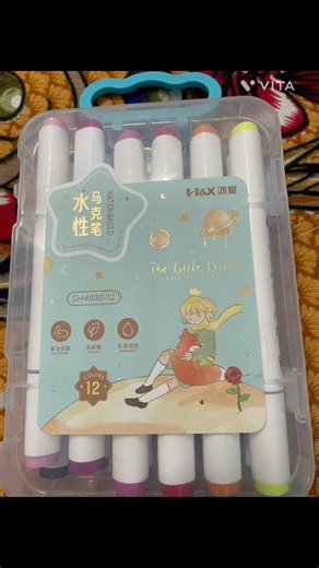 Unboxing + Review: The Most Popular Marker Set of 2025 🔥#trending#viral#meesho#filipkart#drawing