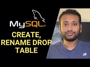Bangla Database Tutorial 15 : CREATE,RENAME and DROP a table